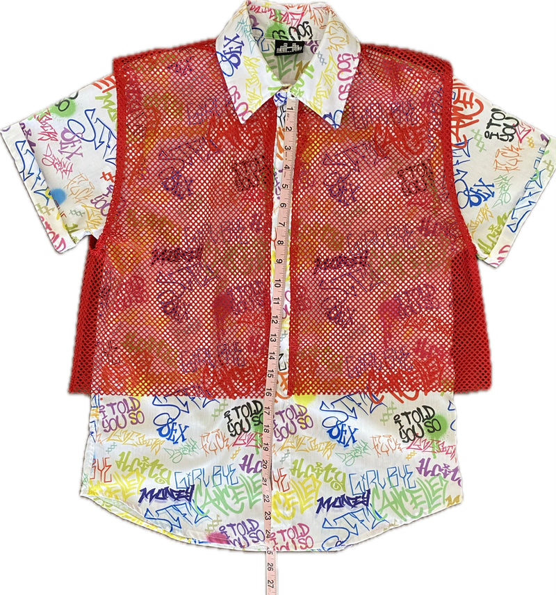 Mesh Combo shirt