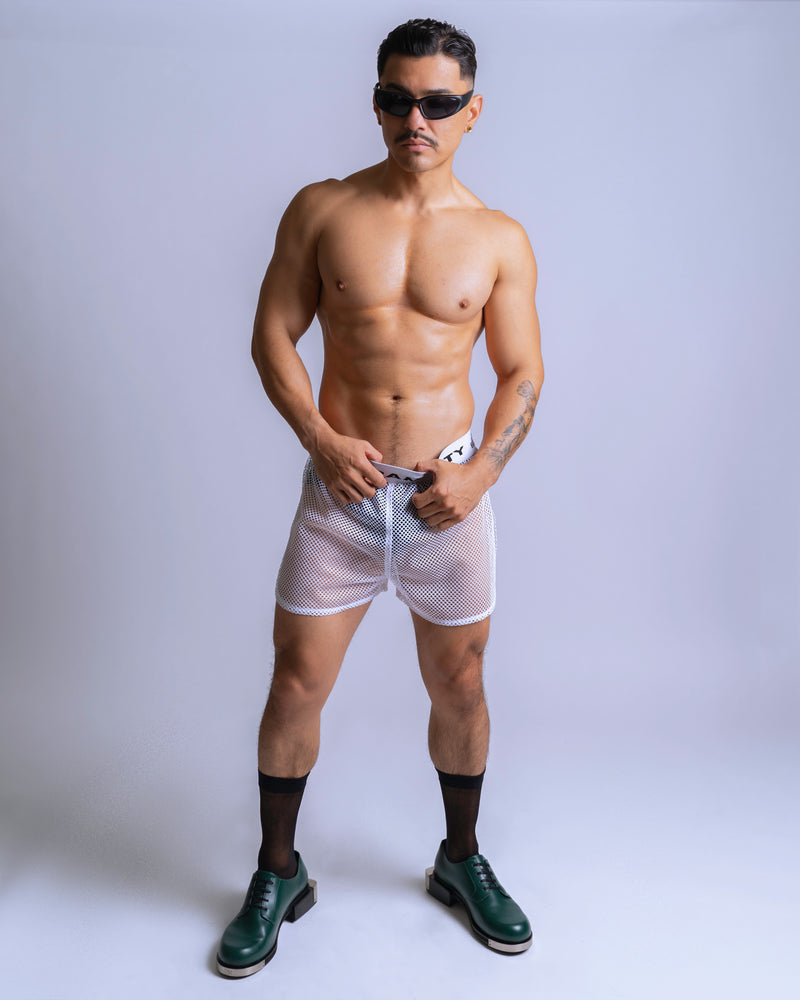BOOM BOOM SHORTS-WHITE
