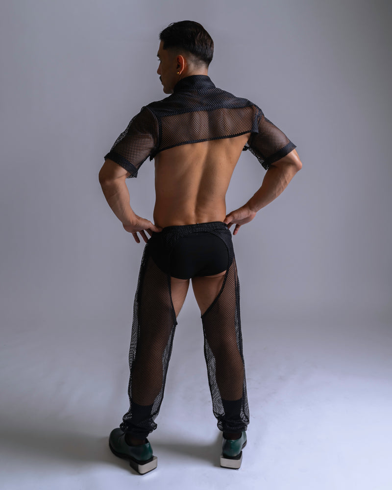 HCITY CHAPS-BLACK