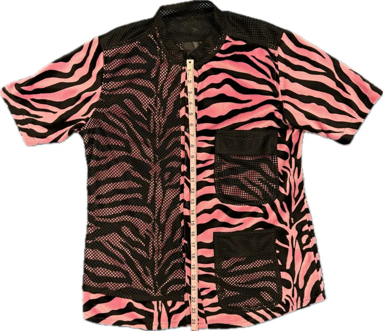 PINK ZEBRA SHIRT