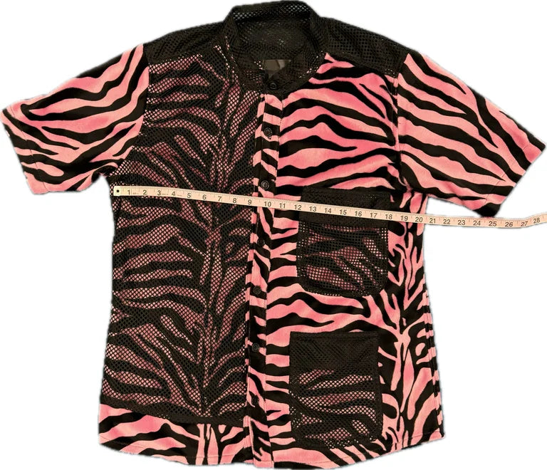 PINK ZEBRA SHIRT