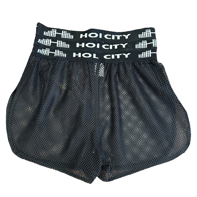 Triple Threat Shorts-Black