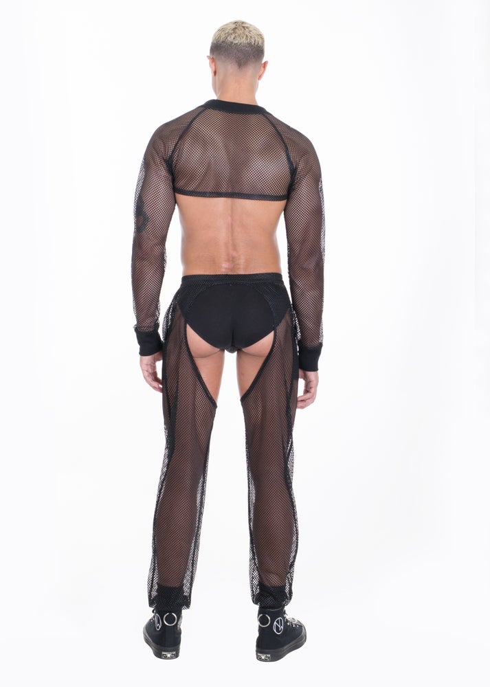 HCITY CHAPS-BLACK