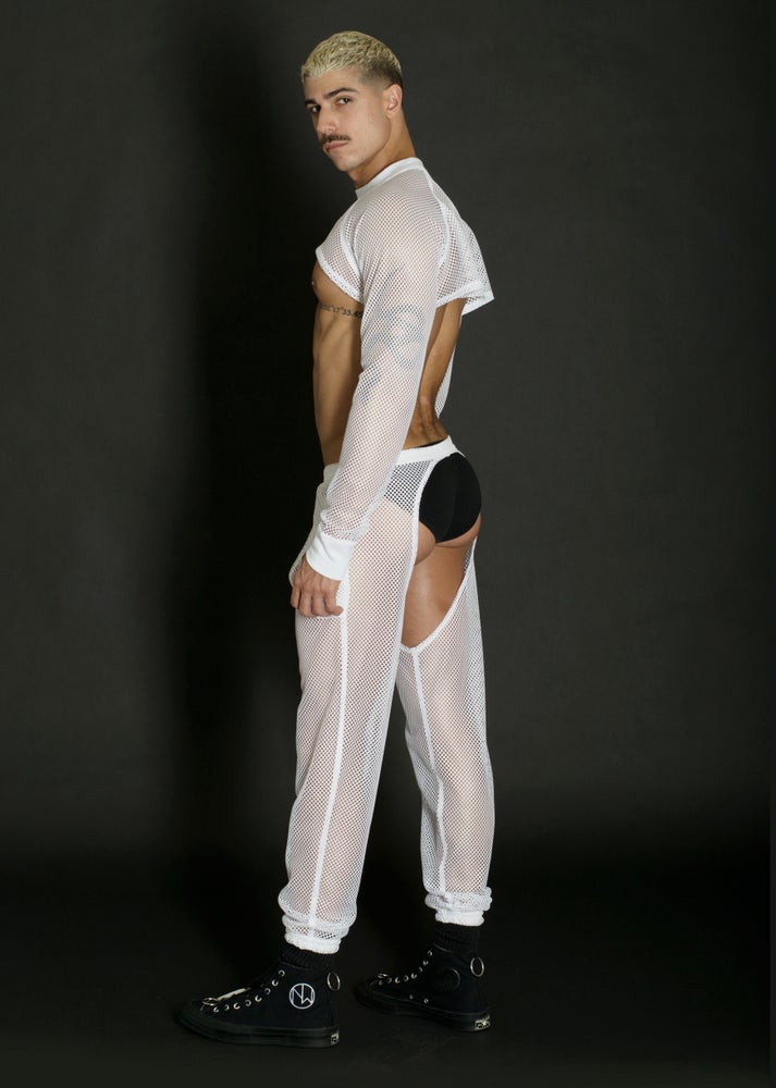 HCITY CHAPS-WHITE