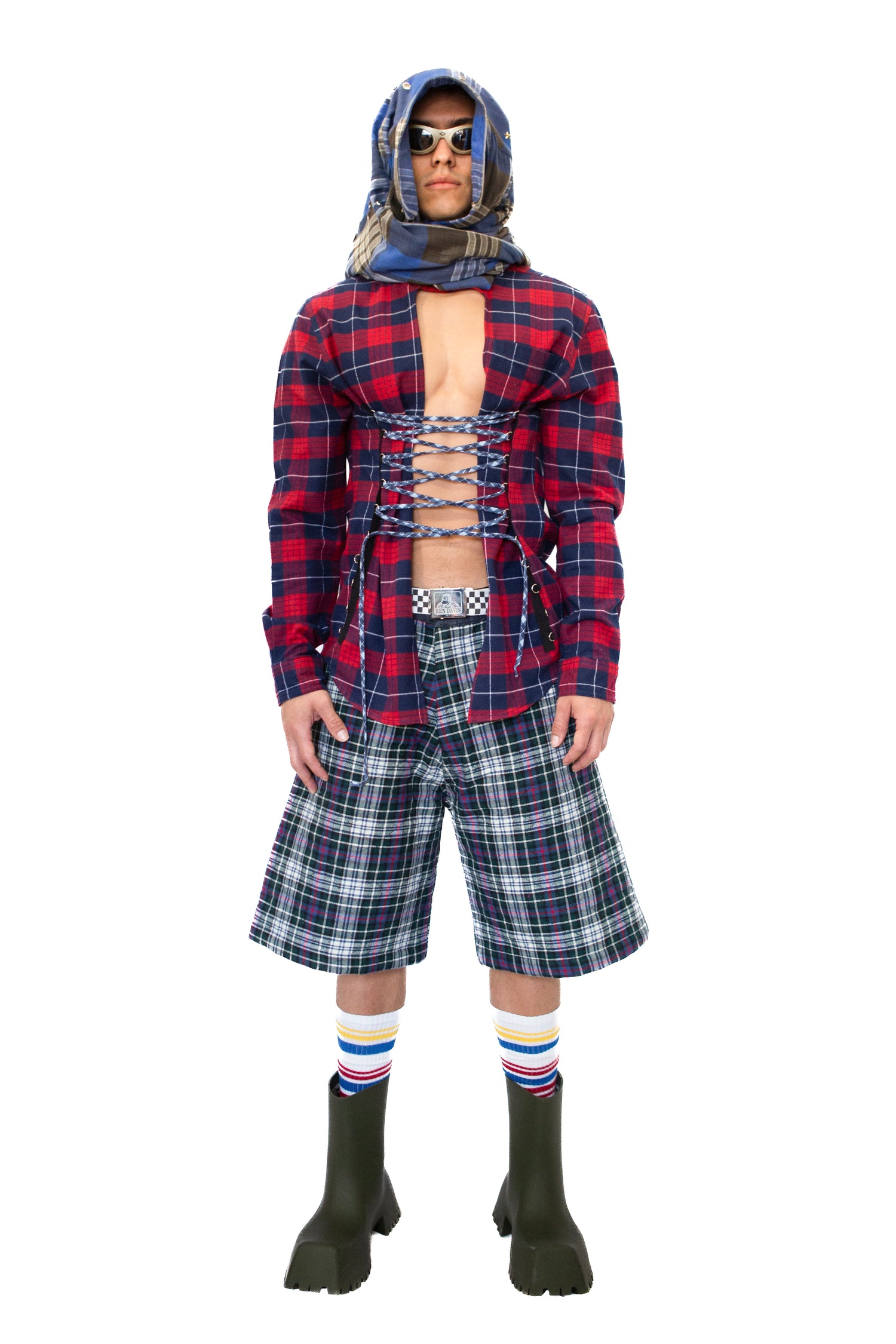 Flannel Corset- Lumber