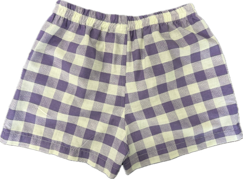 PICNIC SHORTS-PURPLE