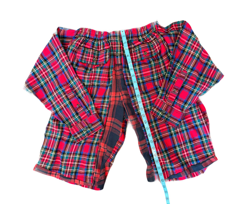 Flannel Revamp Short-Plaids