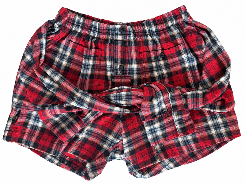 Flannel Revamp Short- Lumber J