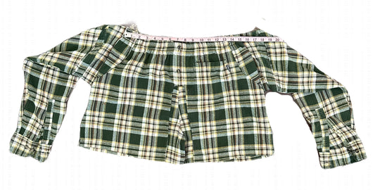 Flannel Revamp Short- Verde