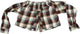 Flannel Revamp Short- Grungy