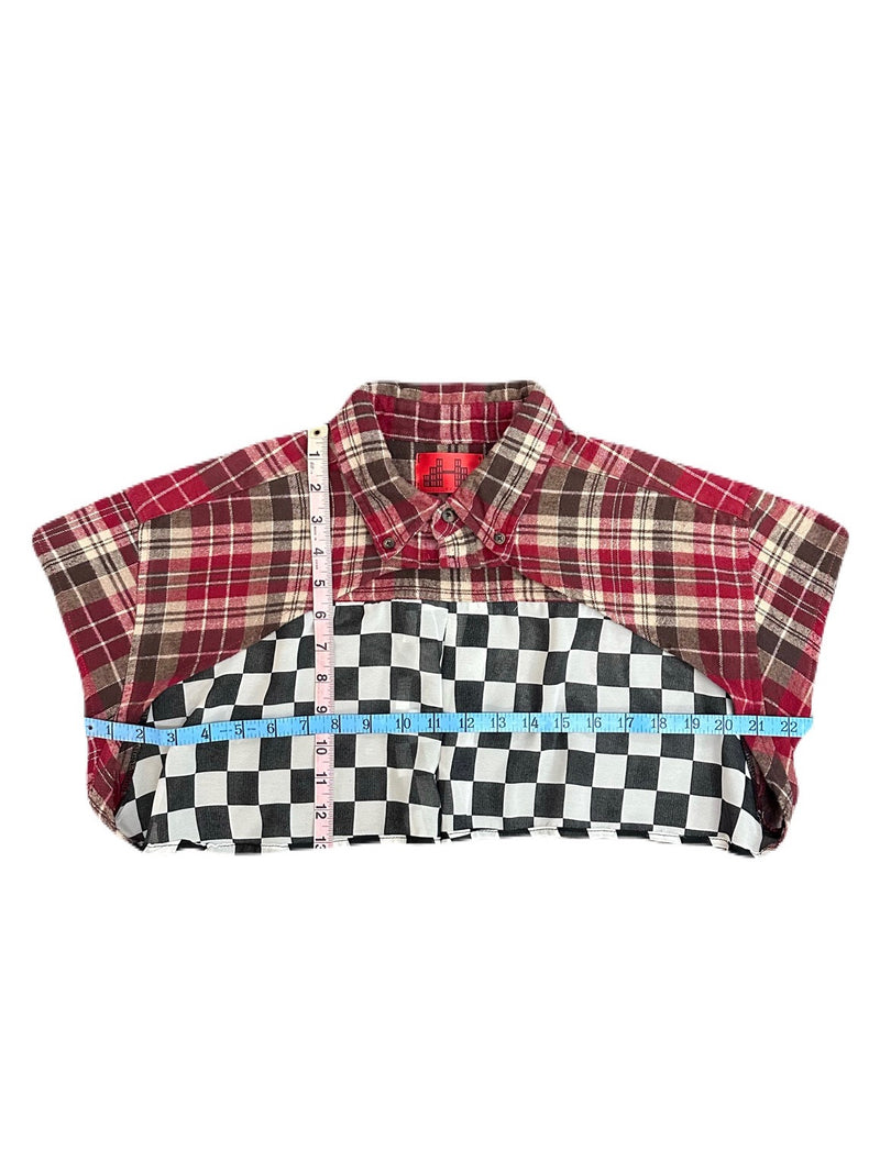 Opulent Flannel- Crop