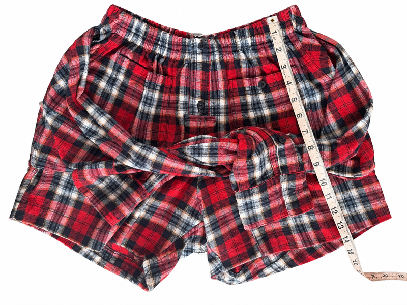 Flannel Revamp Short- Lumber J