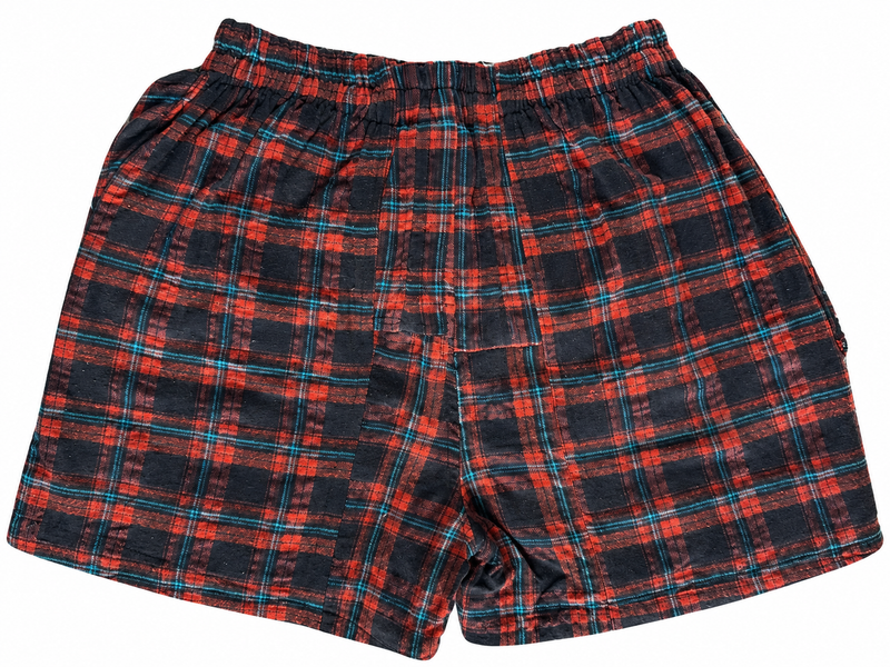 Flannel Revamp Short- Dark Rise