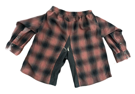 Flannel Revamp Short- Lumber