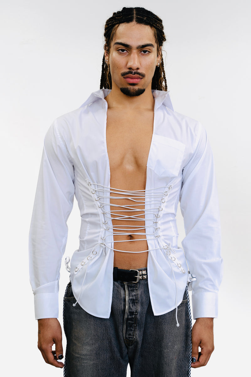 Business or Pleasure Shirt- White