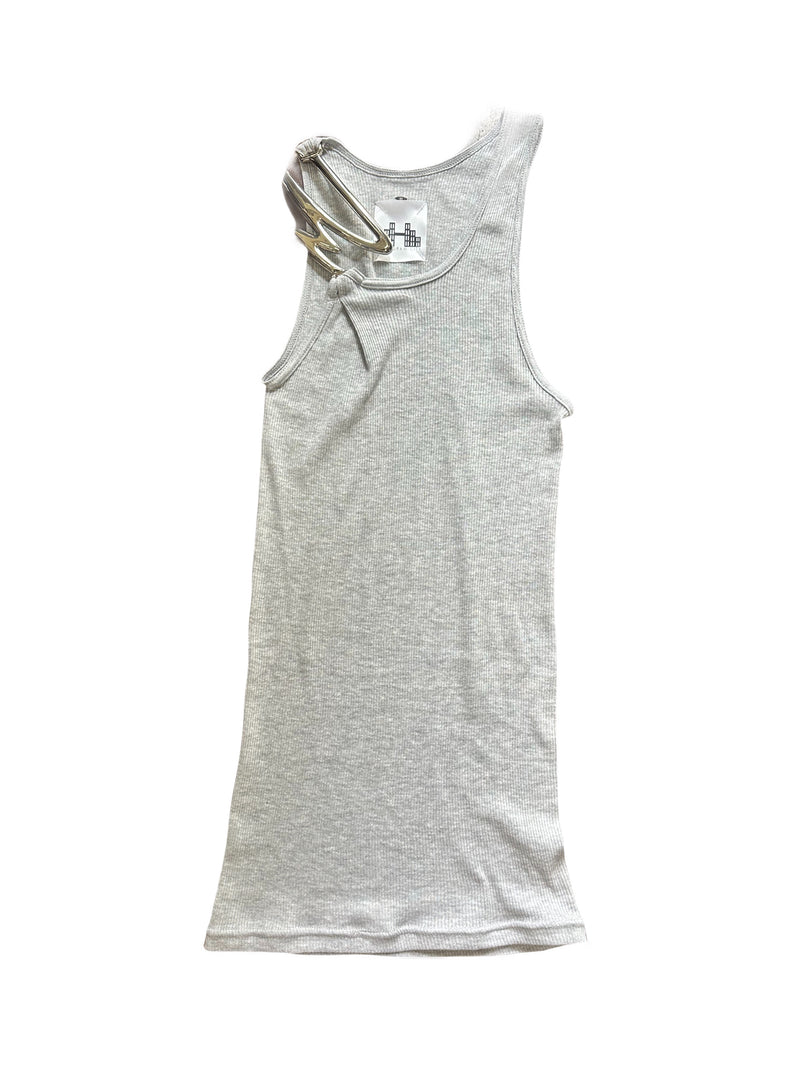 Signature Tank-Grey Silver