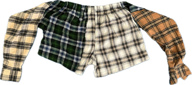 Flannel Revamp Short- Mixed
