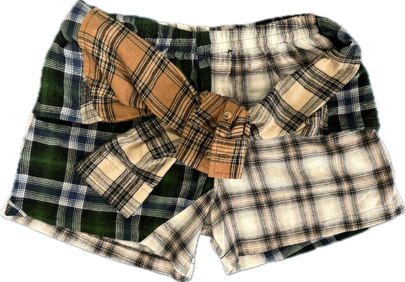Flannel Revamp Short- Mixed