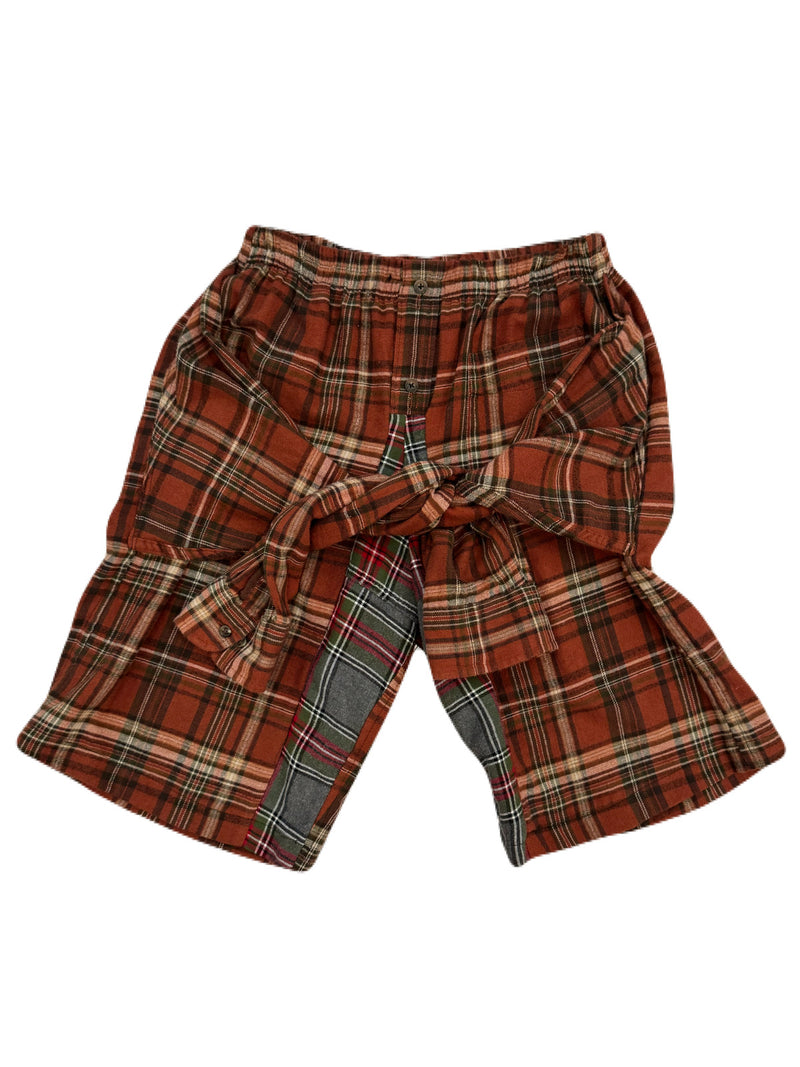 Flannel Revamp Short- ii