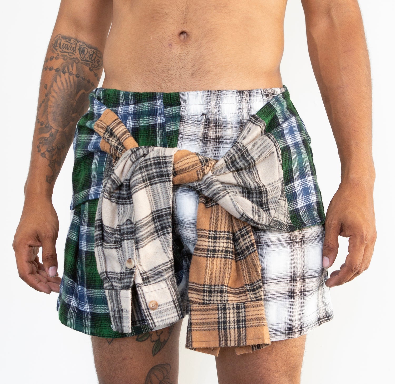 Flannel Revamp Short- Mixed