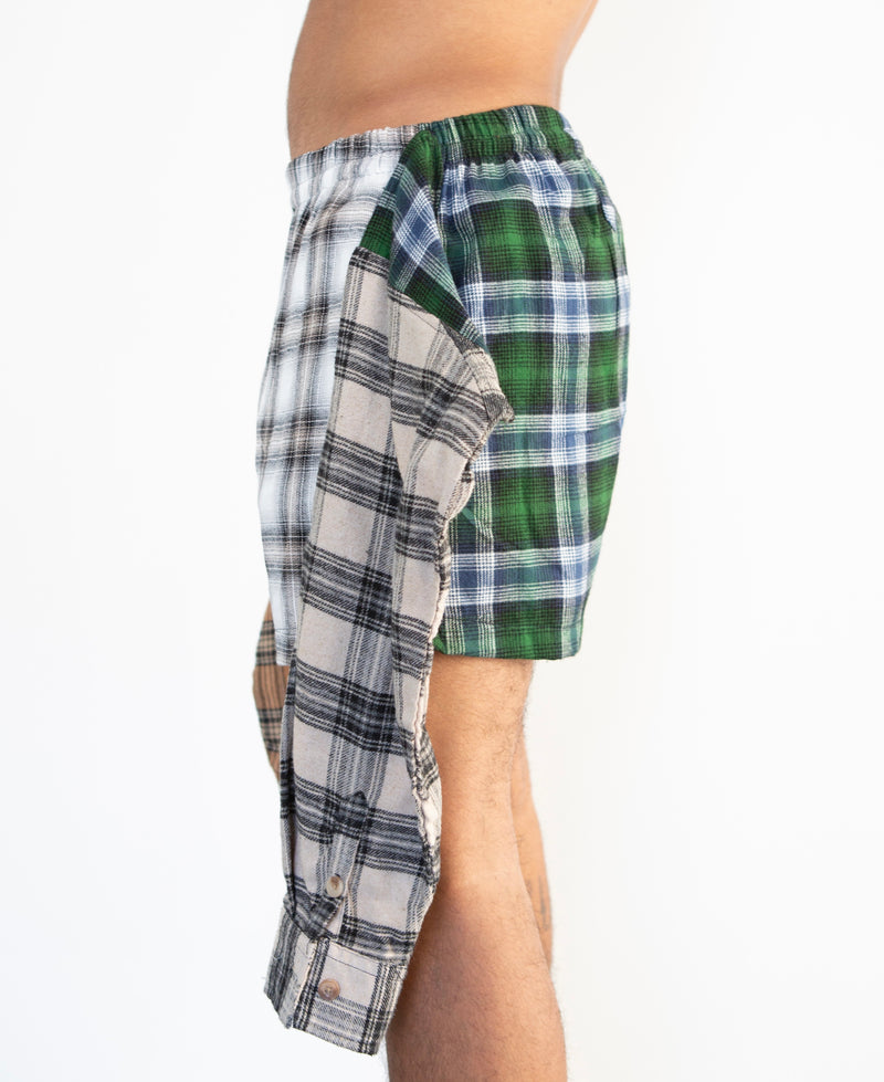 Flannel Revamp Short- Mixed