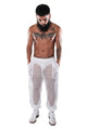 MESH PANT-WHITE