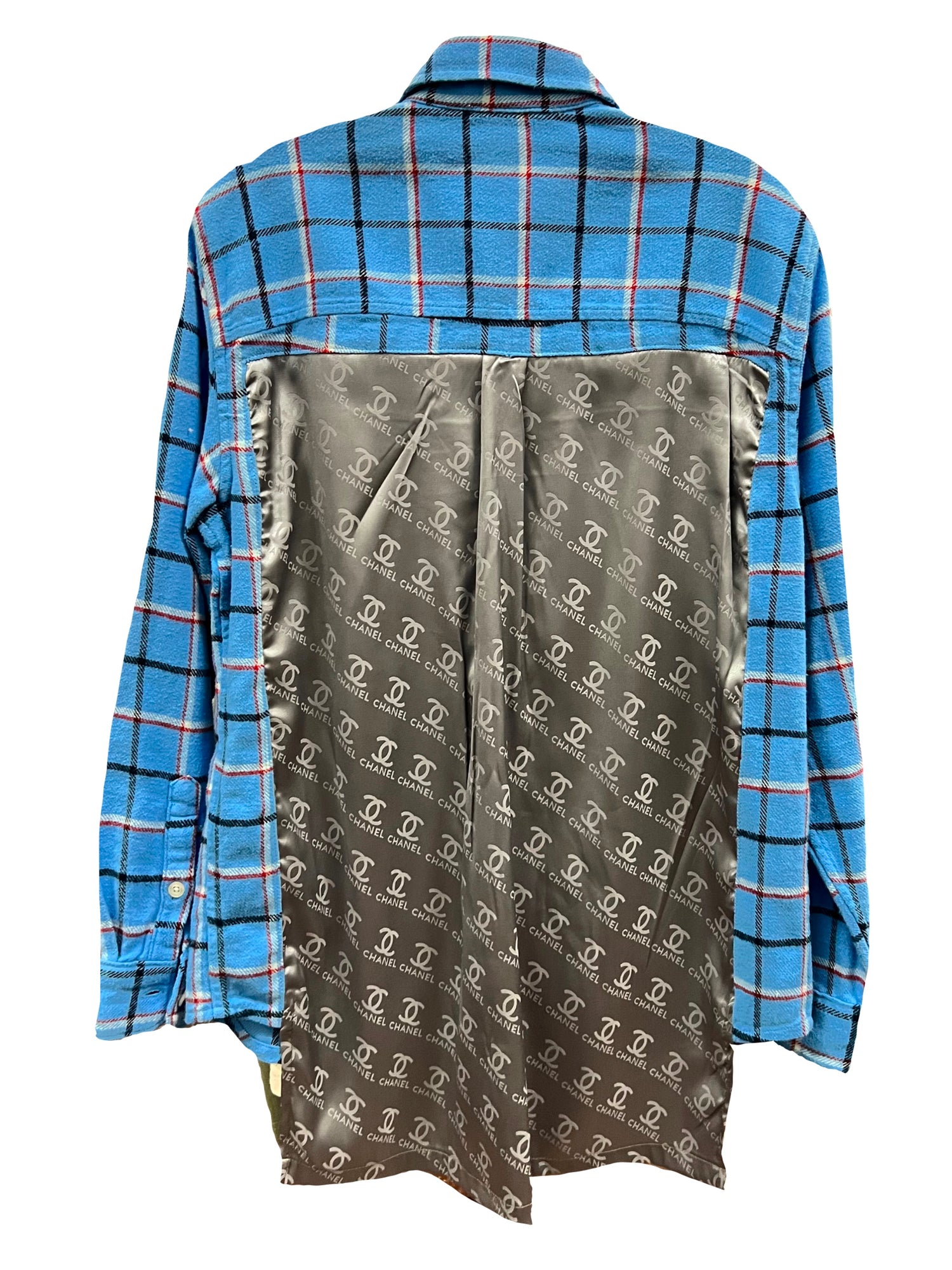 OPULENT FLANNEL- BLUE S